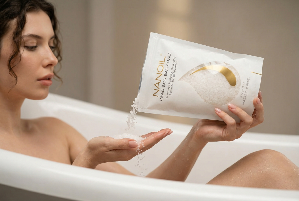 dode zeezout bad nanoil