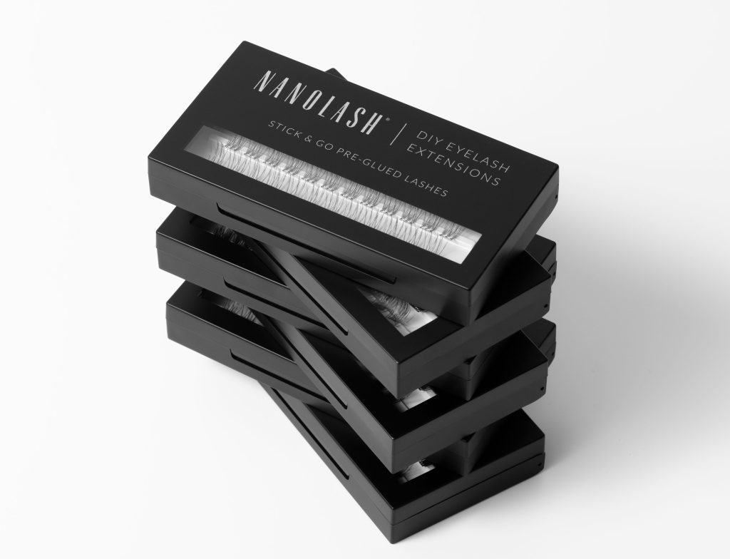 nanolash Voorgelijmde wimpers voor huistextensions
